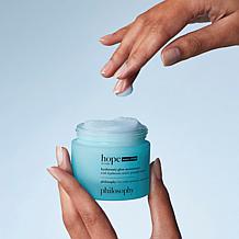 philosophy hope in a jar water cream hyaluronic glow moisturizer 2 oz.
