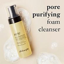 philosophy purity made simple pore purifying foam cleanser 5 oz.
