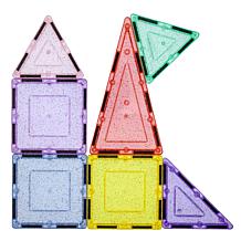 PicassoTiles 48pc Magnetic Building Tile Block Set
