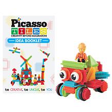 PicassoTiles PTB116 Bristle Shape Blocks 116pc Building Set