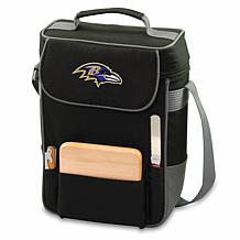 Picnic Time Duet Wine and Cheese Tote-Baltimore Ravens