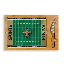 Picnic Time Glass Top Cutting Board-New Orleans Saints