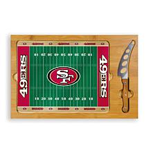 Picnic Time Glass Top Cutting Board-San Francisco 49ers