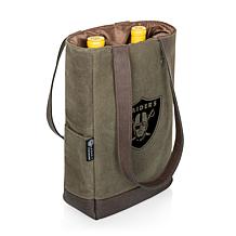 Picnic Time Officially Licensed NFL Green 2Bottle Wine Cooler- Raid...