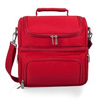 Picnic Time Pranzo Lunch Cooler Bag, (Red)