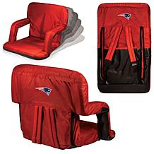 Picnic Time Ventura Folding Chair-New England Patriots