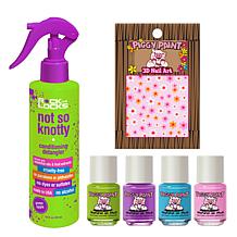 Piggy Paint Funny Bunny & Rock the Locks Detangler Easter Duo