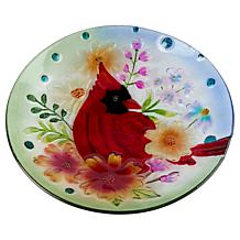 Plow & Hearth Glass Bird Bath