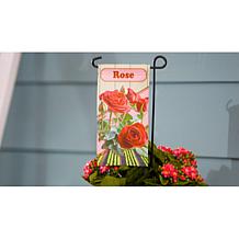 Plow & Hearth Mini Spring and Summer Garden Flags - Set of 6