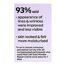 PRAI Beauty 24K Gold Wrinkle Repair Creme and Serum