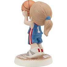Precious Moments Take Your Best Shot Figurine - Fair Skin, Brown Hair