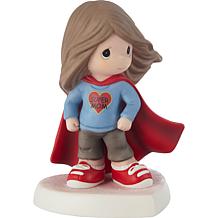 Precious Moments You're My Super Mom Figurine - Light Skin, Brunette