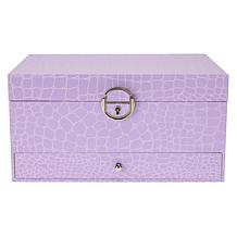 Prestige™ Anti-Tarnish 2-Layer Jewelry Box with Mirror