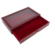 Prestige™ Croco-Embossed Single Drawer Jewelry Box