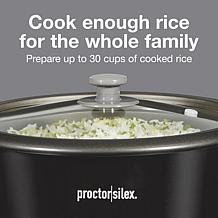 Proctor Silex 30-Cup Rice Cooker & Food Steamer