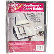 PROP-IT Needlework Chart Holder with Magnifier