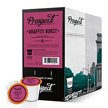 Prospect Tea Pomegranate White Tea Pods for Keurig GraffitiBurst 40-pk