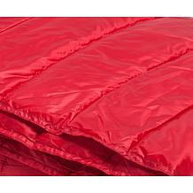 PUFF 50x70 Indoor/Outdoor Quilted Nylon Water Resistant Packable Throw