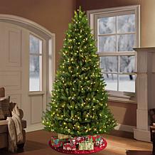 Puleo 4-1/2 ft. Pre-Lit Green Mountain Fir Artificial Christmas Tree