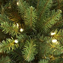 Puleo 7.5' Franklin Fir Artificial Christmas Tree w/750 Clear Lights