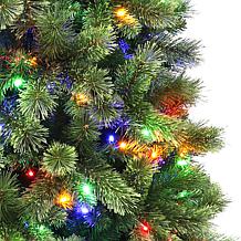 Puleo International 6' Pre-Lit Montana Pine Tree 250 Color-Select LEDs