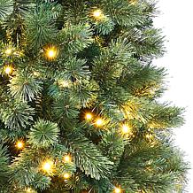 Puleo International 6' Pre-Lit Montana Pine Tree 250 Color-Select LEDs
