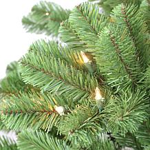 Puleo International 7.5' Pre-lit Vancouver Spruce Christmas Tree