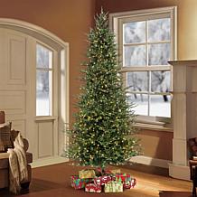 Puleo International 9' Pre-Lit Slim Balsam Fir  Christmas Tree