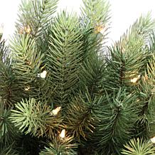 Puleo Intl. Pre-Lit 7.5' Middleburry Spruce Artificial Christmas Tree
