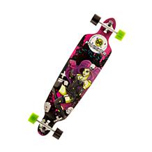 Punisher 40-inch Zombie Skateboard with Drop-Down Deck