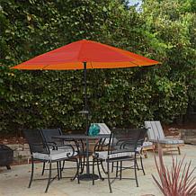 Pure Garden 9' Aluminum Patio Umbrella with Auto-Crank