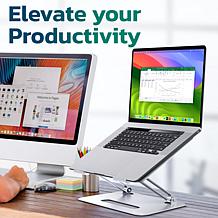 Purely C50 Adjustable Height Pro Laptop Stand Cooling Pad