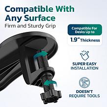 Purely E5620 Adjustable Ergonomic Arm Rest for Desk