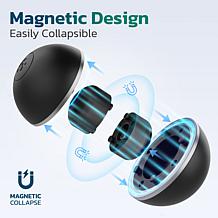Purely Portable Magnetic Ball-Shaped Laptop Stand