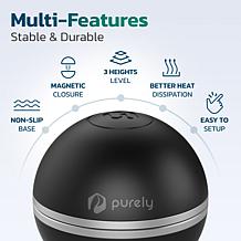 Purely Portable Magnetic Ball-Shaped Laptop Stand