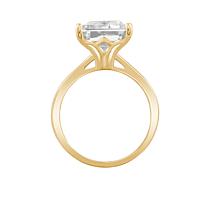 Radiance by Absolute™ 14.10ctw Emerald Cut Solitaire Ring