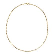 Radiance by Absolute™ 16" Sterling Silver Caged Tennis Necklace