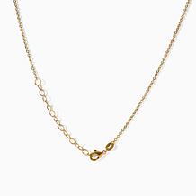 Radiance by Absolute™ 2-Stone CZ Drop Necklace 