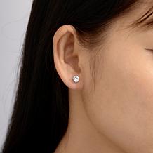 Radiance by Absolute™ 32.33ctw Round Stone Necklace and Earrings Set