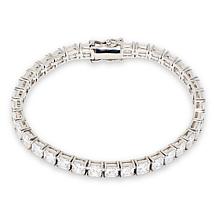 Radiance by Absolute™ 4mm Princess Cut Magnetic Tennis Bracelet