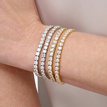 Radiance by Absolute™ 4mm Round Cut Magnetic Tennis Bracelet
