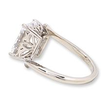 Radiance by Absolute™ 5.40ct Emerald Cut Solitaire Bypass Ring