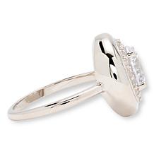 Radiance by Absolute™ 6.32ctw Framed Halo Circle Ring