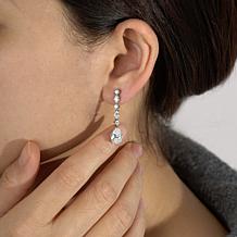 Radiance by Absolute™ 7.57ctw Mixed Cut Dangle Drop Earrings