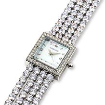 Radiance by Absolute™ Couture Women's 4-Strand Tennis Bracelet Watch