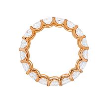 Radiance by Absolute™ Cushion-Cut Eternity Style Wedding Band Ring