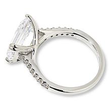 Radiance by Absolute™ East-West Pavé Sides Solitaire Ring