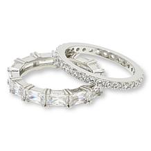 Radiance by Absolute™ Princess-Cut Prong-Set Eternity Band