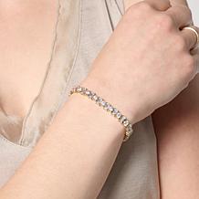 Radiance by Absolute™ Emerald-Cut and Round Tennis Bracelet