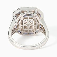 Radiance by Absolute™ Marysol Patton Emerald-Cut Sapphire-Color Ring